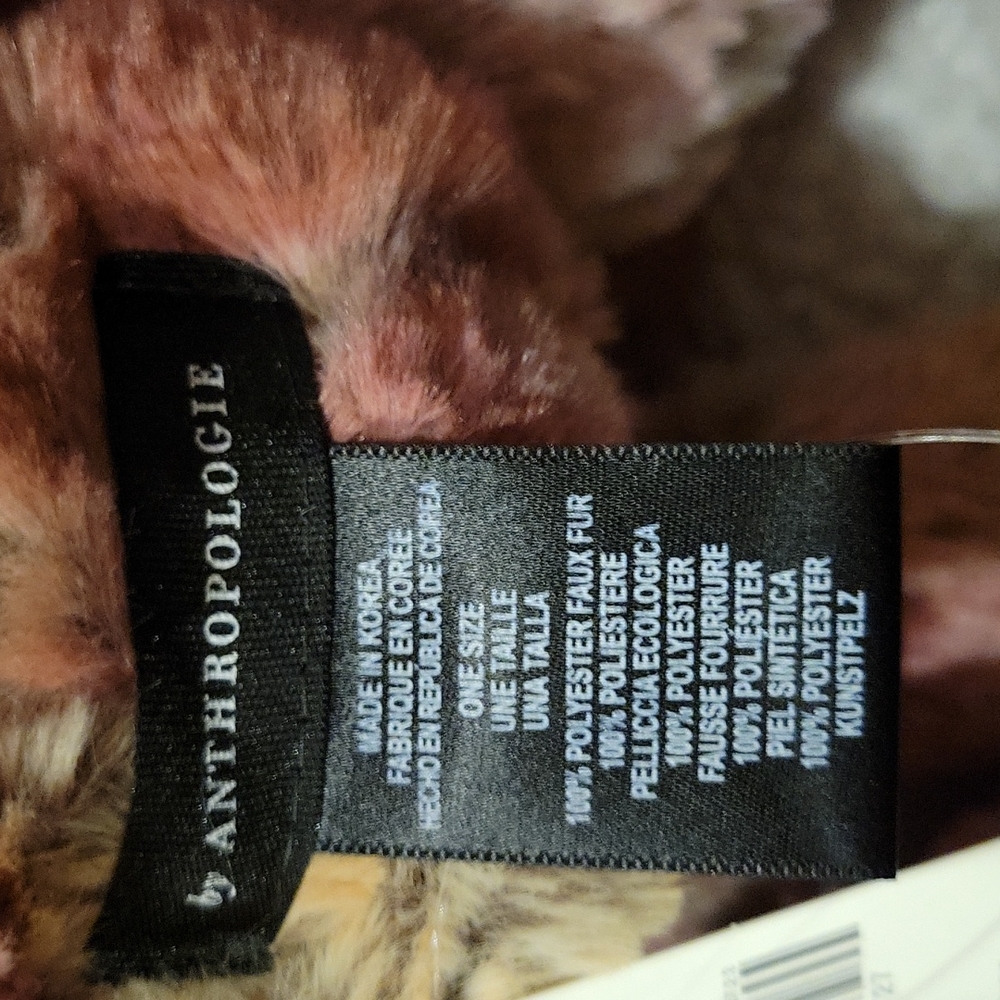 Anthropologie Remy  faux fur stole scarf - Picture 7 of 11